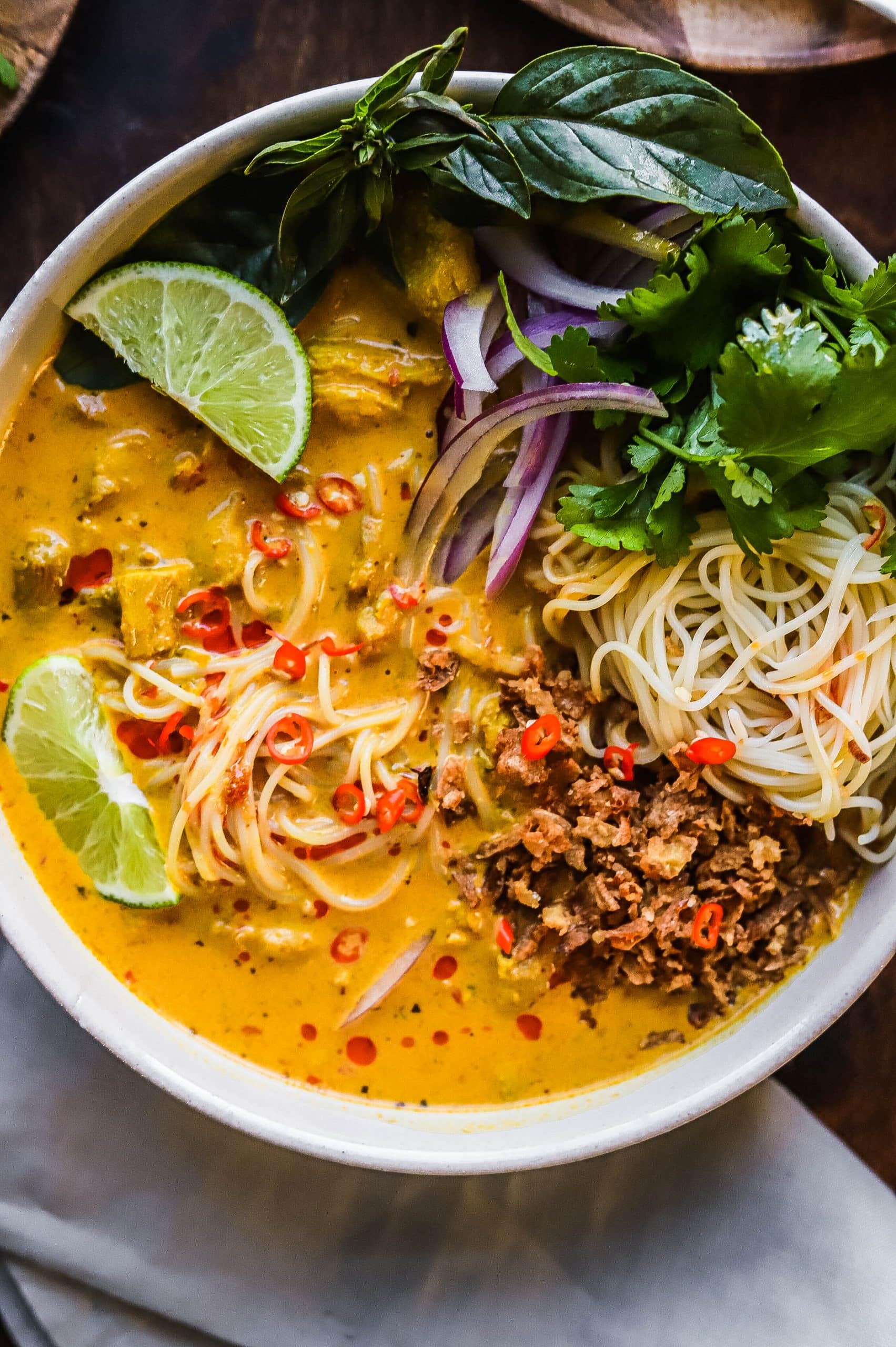 Chicken Curry Noodle Soup 