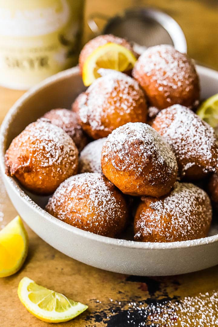 lemon fritters