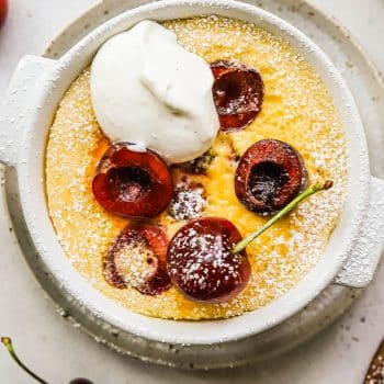 cherry clafoutis