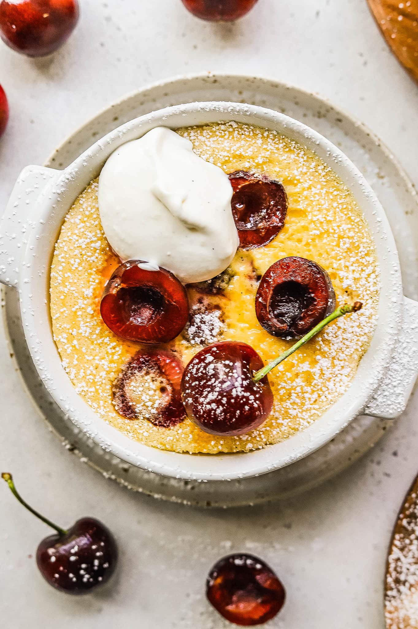 cherry clafoutis