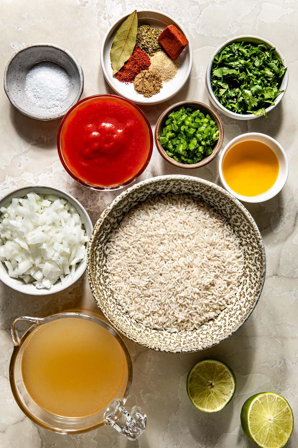 mexican rice ingredients
