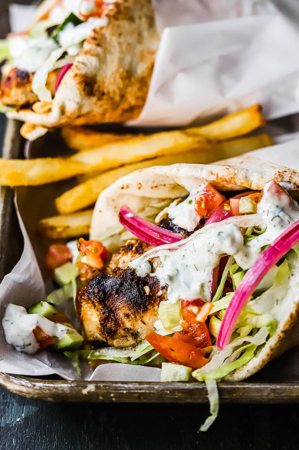 easy chicken gyros