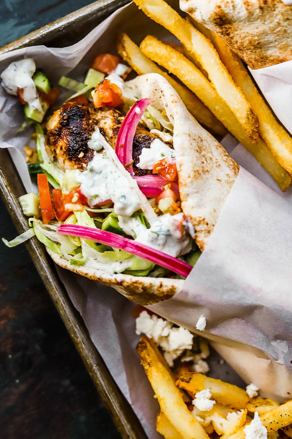greek chicken gyros