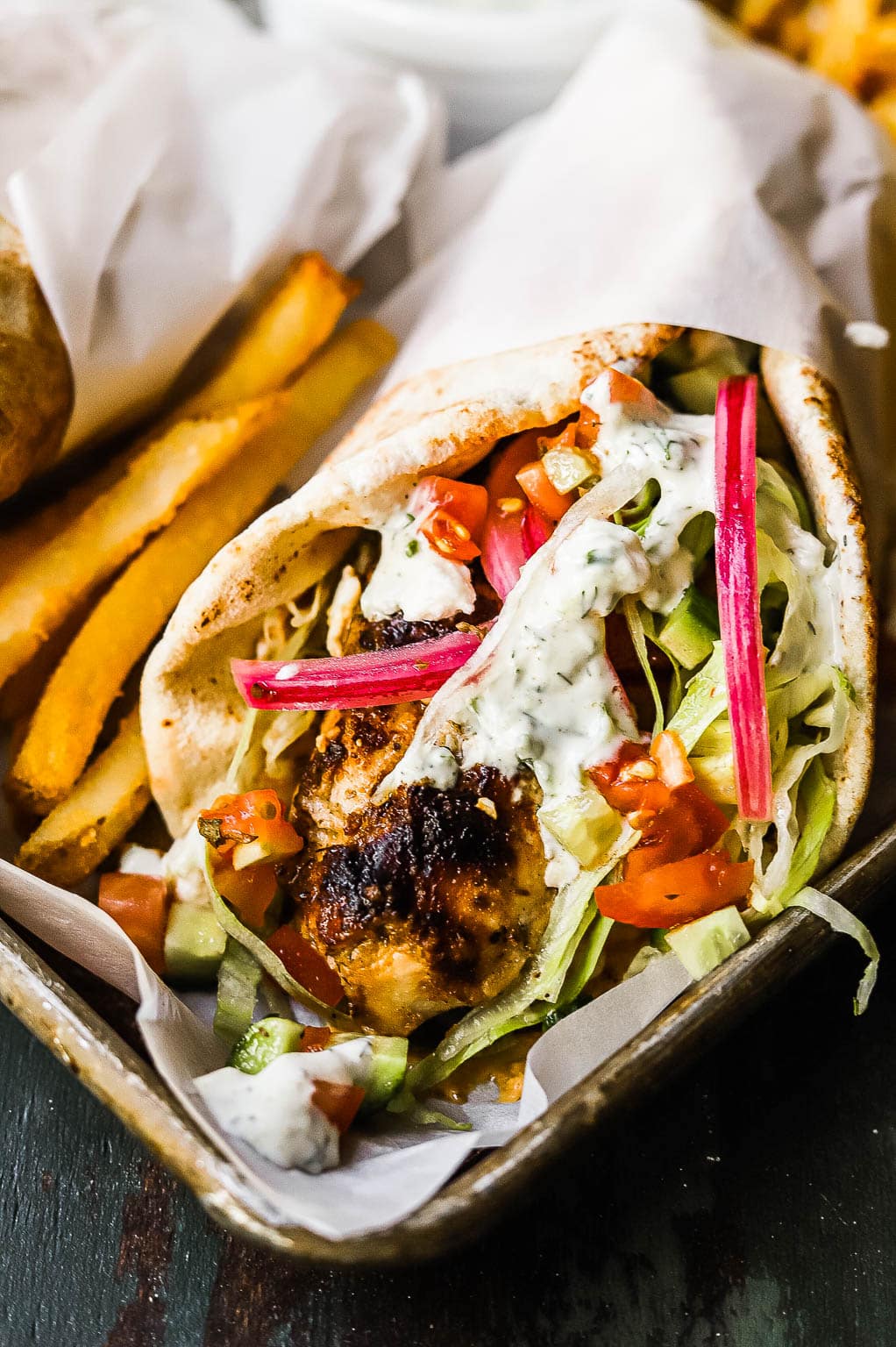 greek chicken gyros