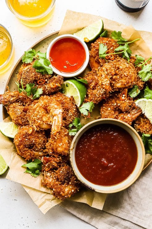 fried coconut shrimp