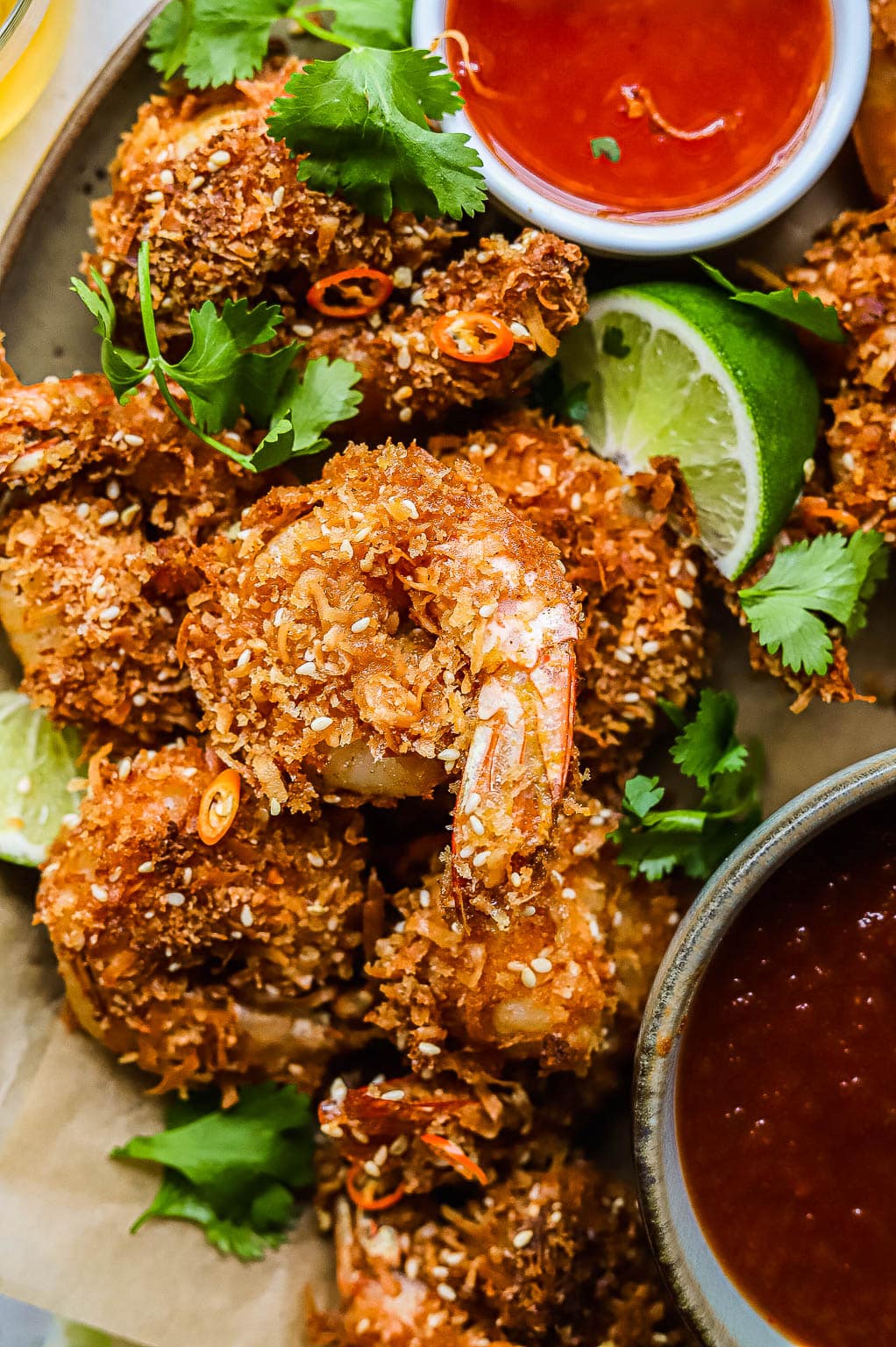 fried coconut shrimp