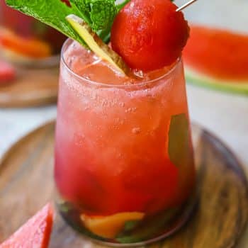 watermelon ginger mojito