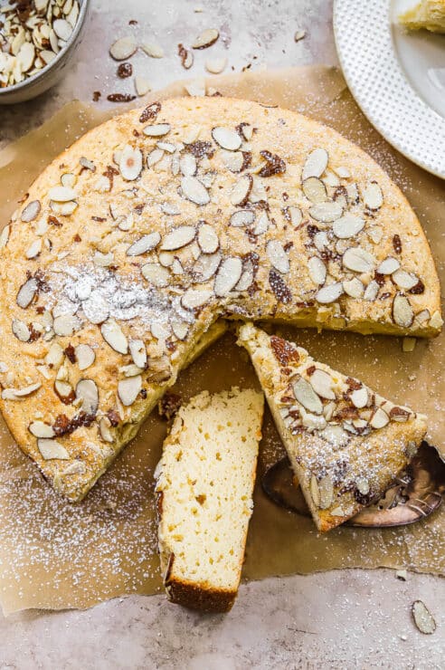 almond ricotta cake