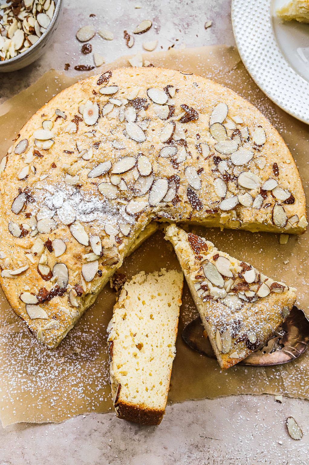 almond ricotta cake