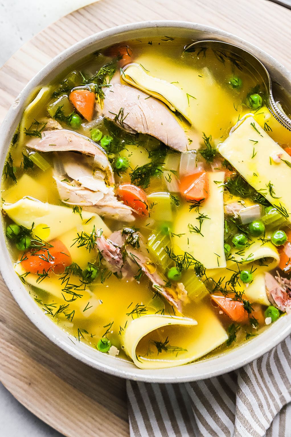 Classic Homemade Chicken Noodle Soup