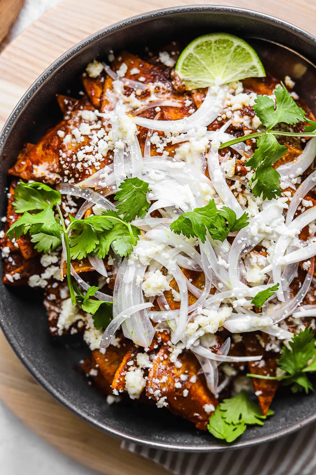 red chilaquiles recipe