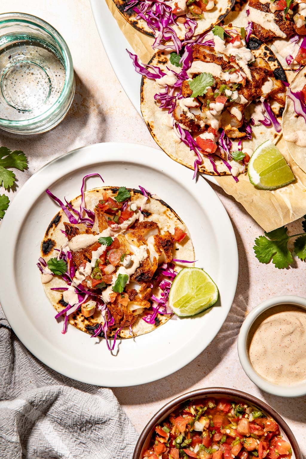 blackened fish tacos