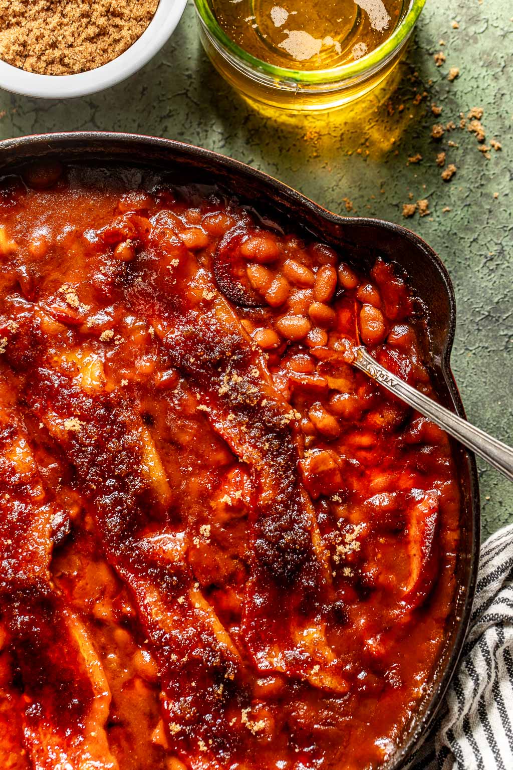 doctored up baked beans