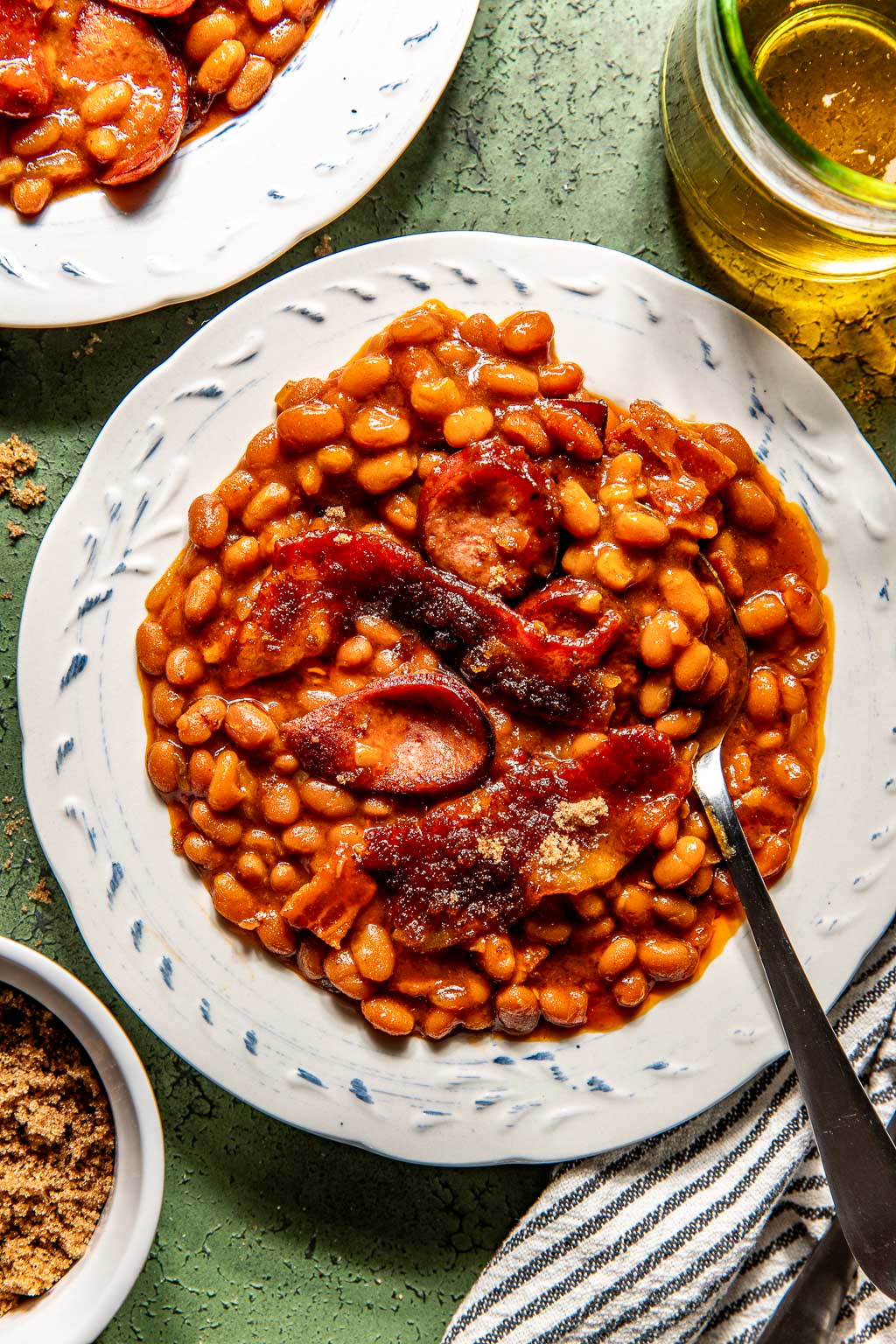 dressed up baked beans