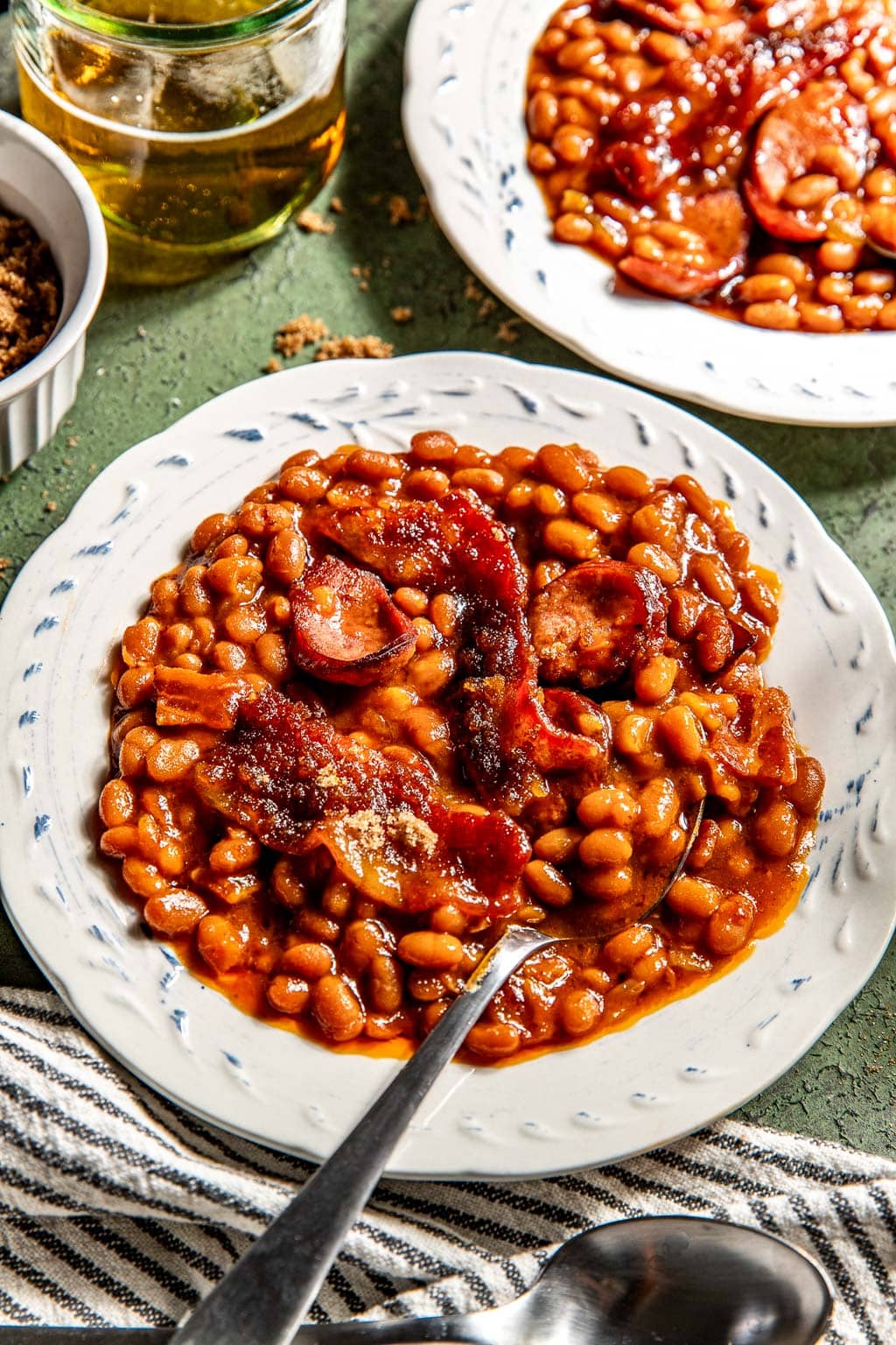 dressed up baked beans