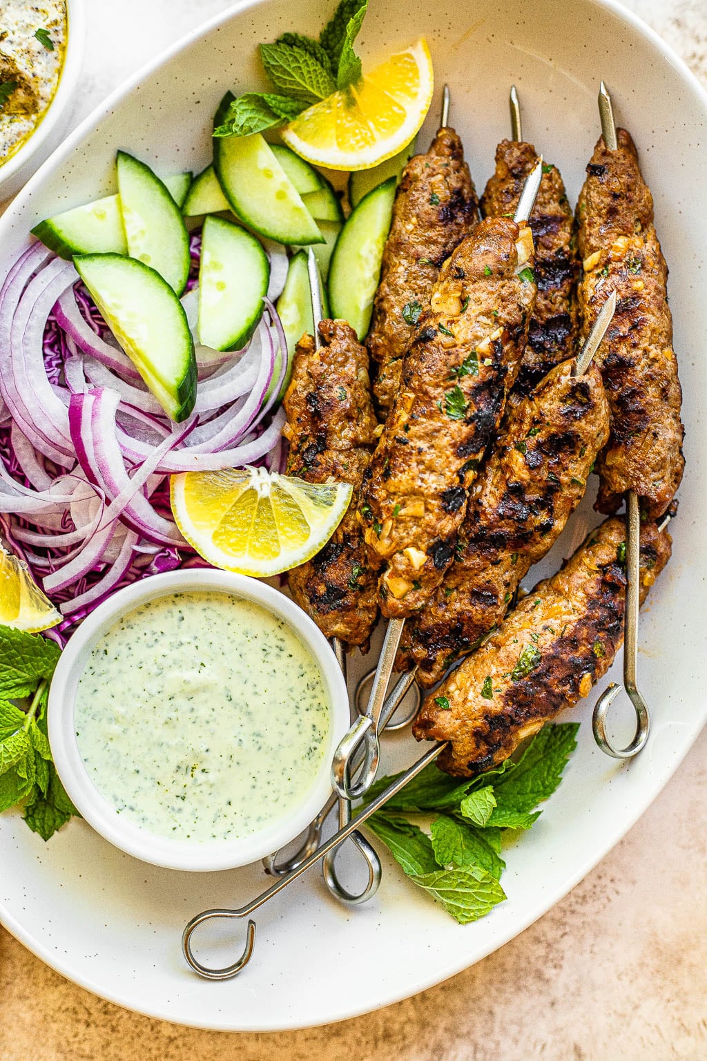 beef kofta kebabs