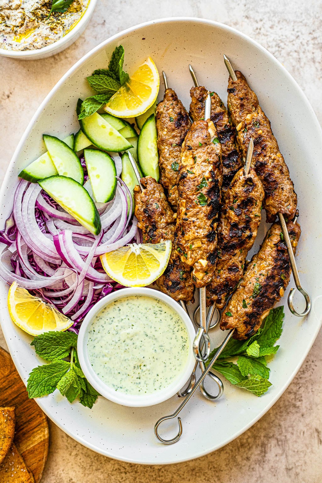 beef kofta kebabs