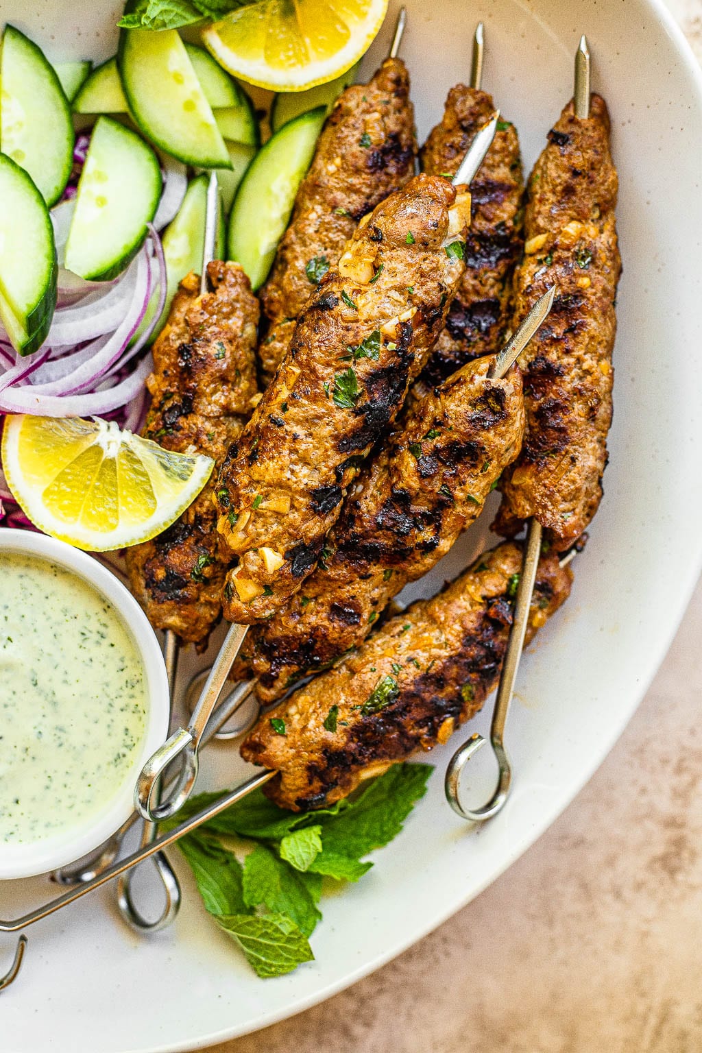 beef kofta kebabs