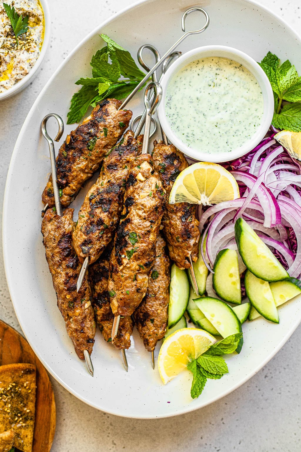 beef kofta kebabs