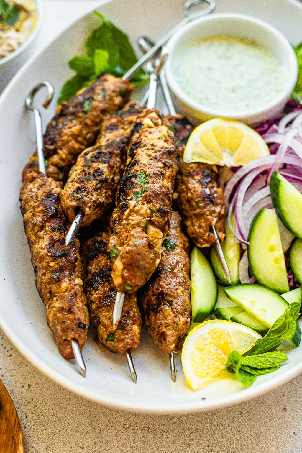 beef kofta kebabs