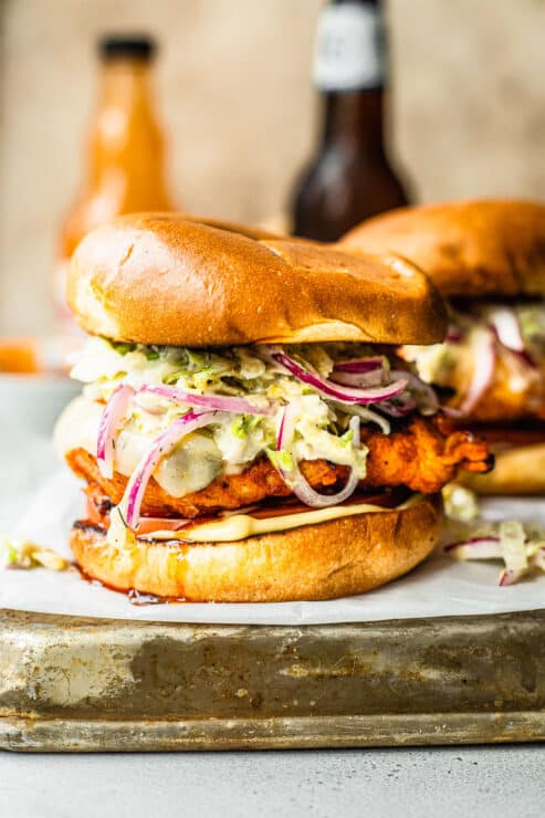 grilled buffalo chicken sandwich
