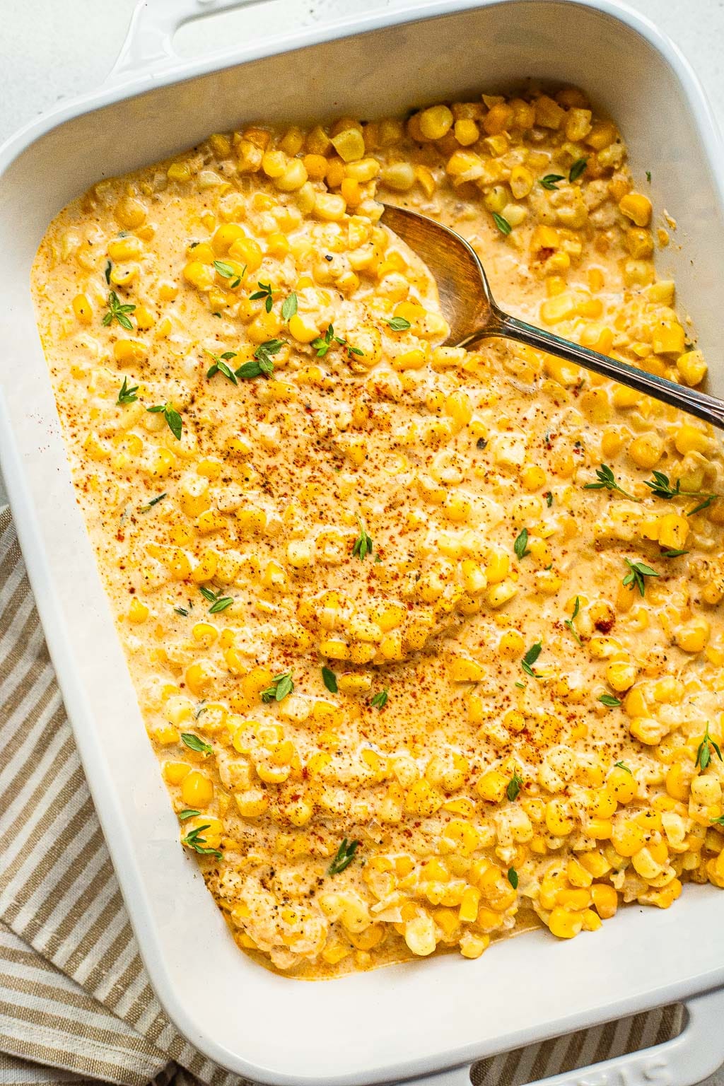 Parmesan Creamed Corn