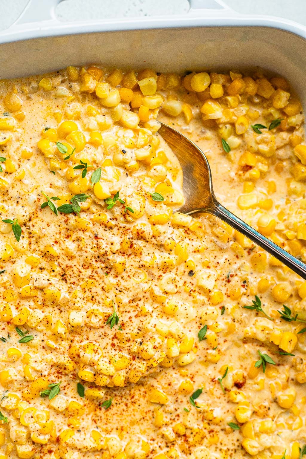 Parmesan Creamed Corn