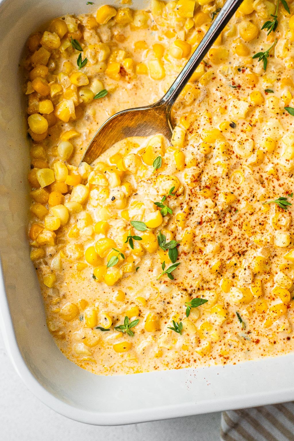 Parmesan Creamed Corn