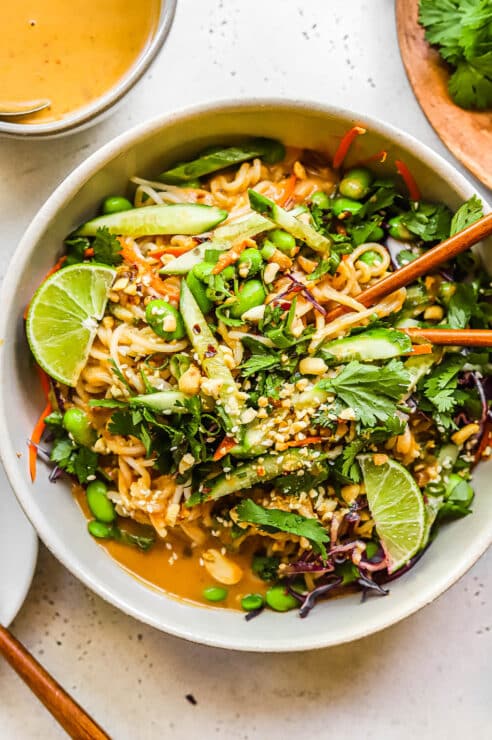 spicy peanut noodles