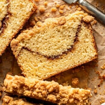 sour cream coffee cake loaf