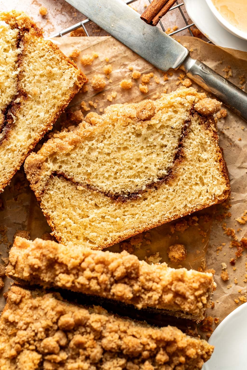 sour cream coffee cake loaf