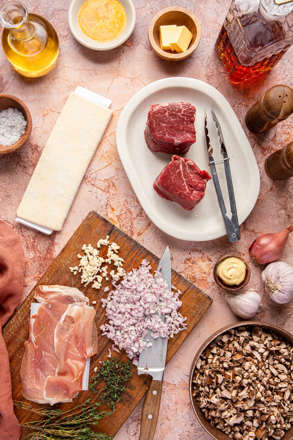 beef wellington for two ingredients