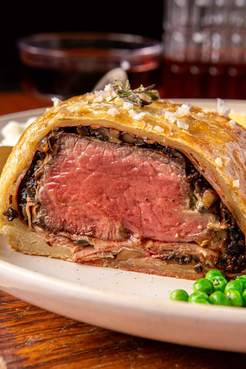 Beef wellington for two