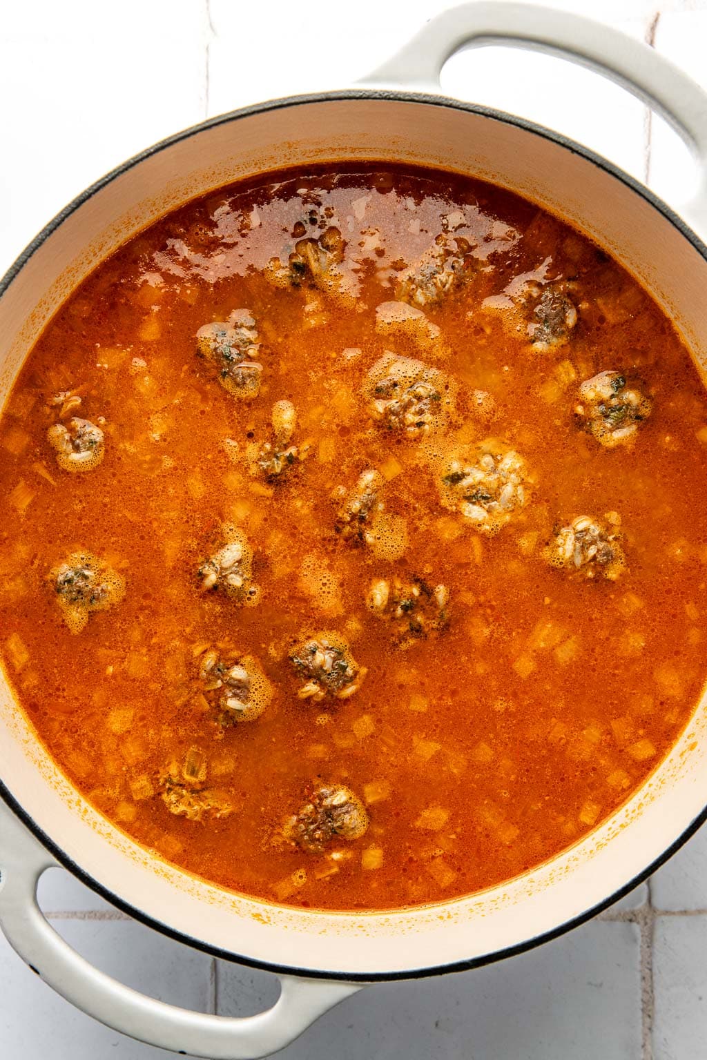 meatballs in the soup