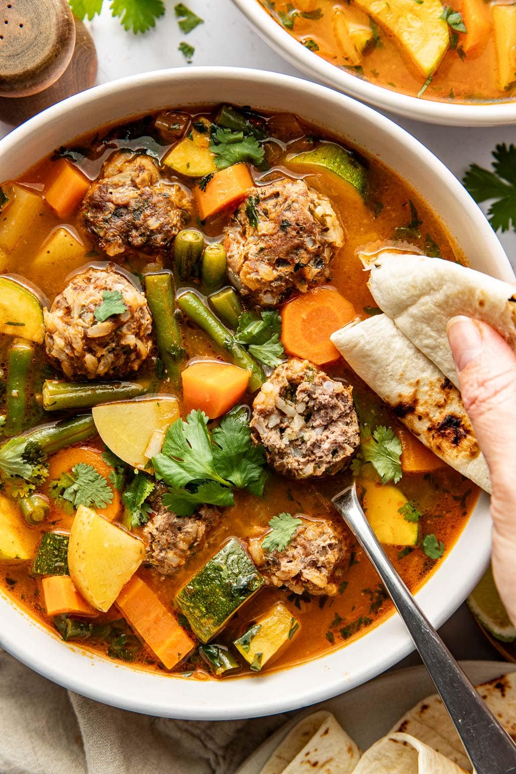 albondigas soup