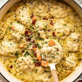 Creamy Chicken and Dumpling Soup