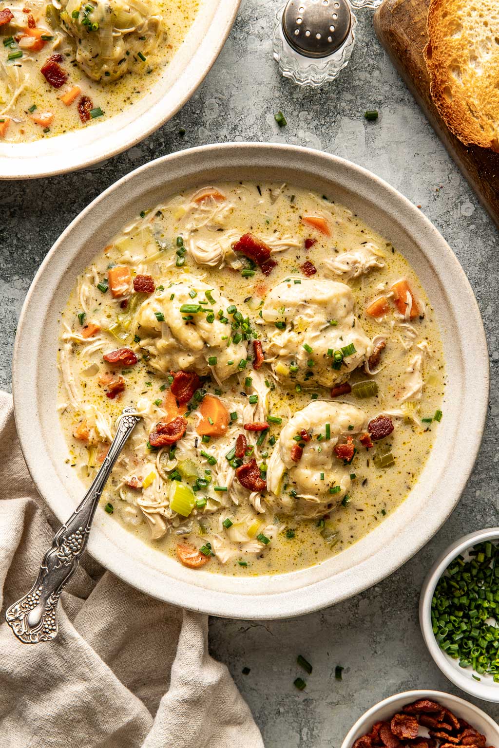 one pot chicken and dumpling soup