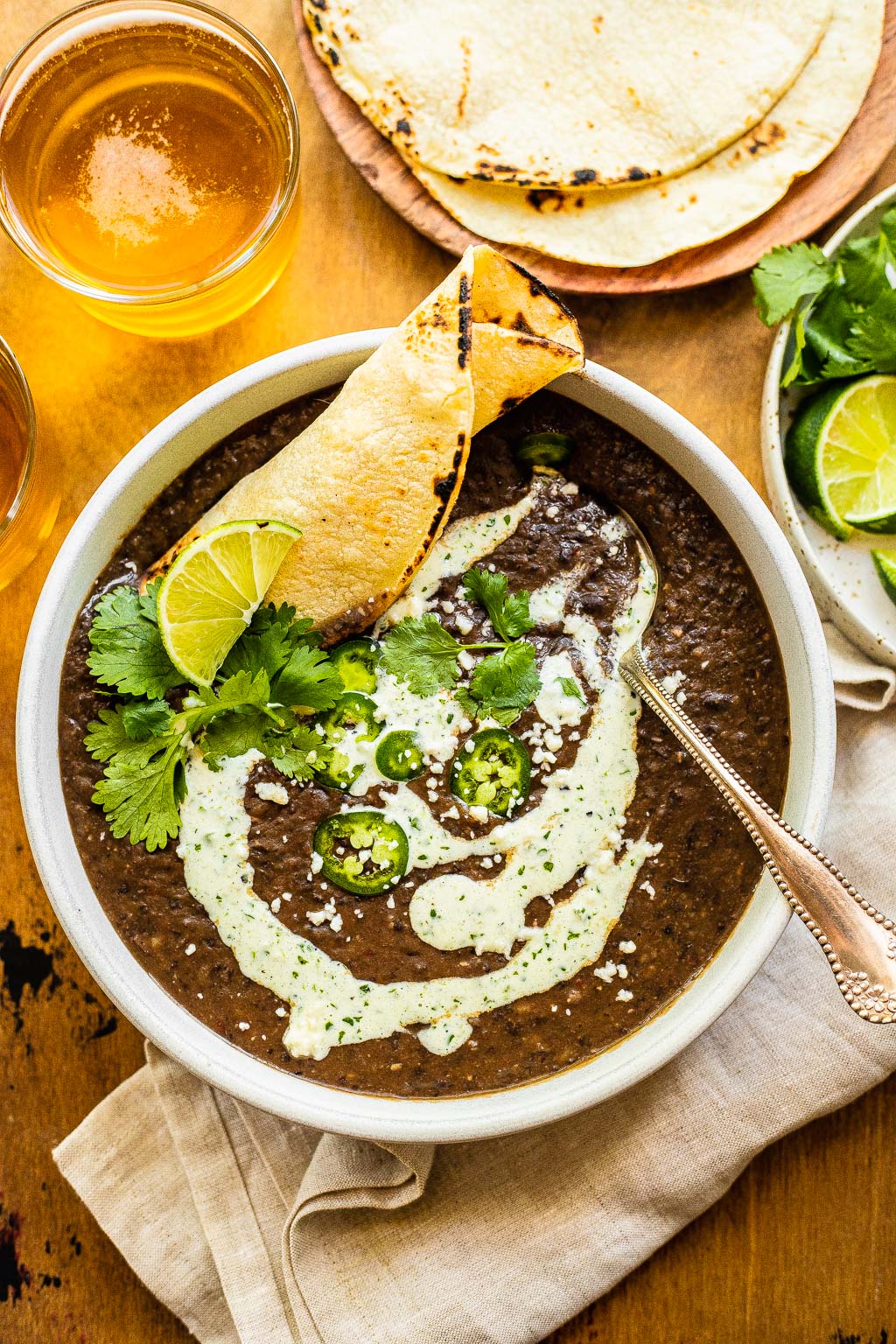 Spicy Black Bean Soup