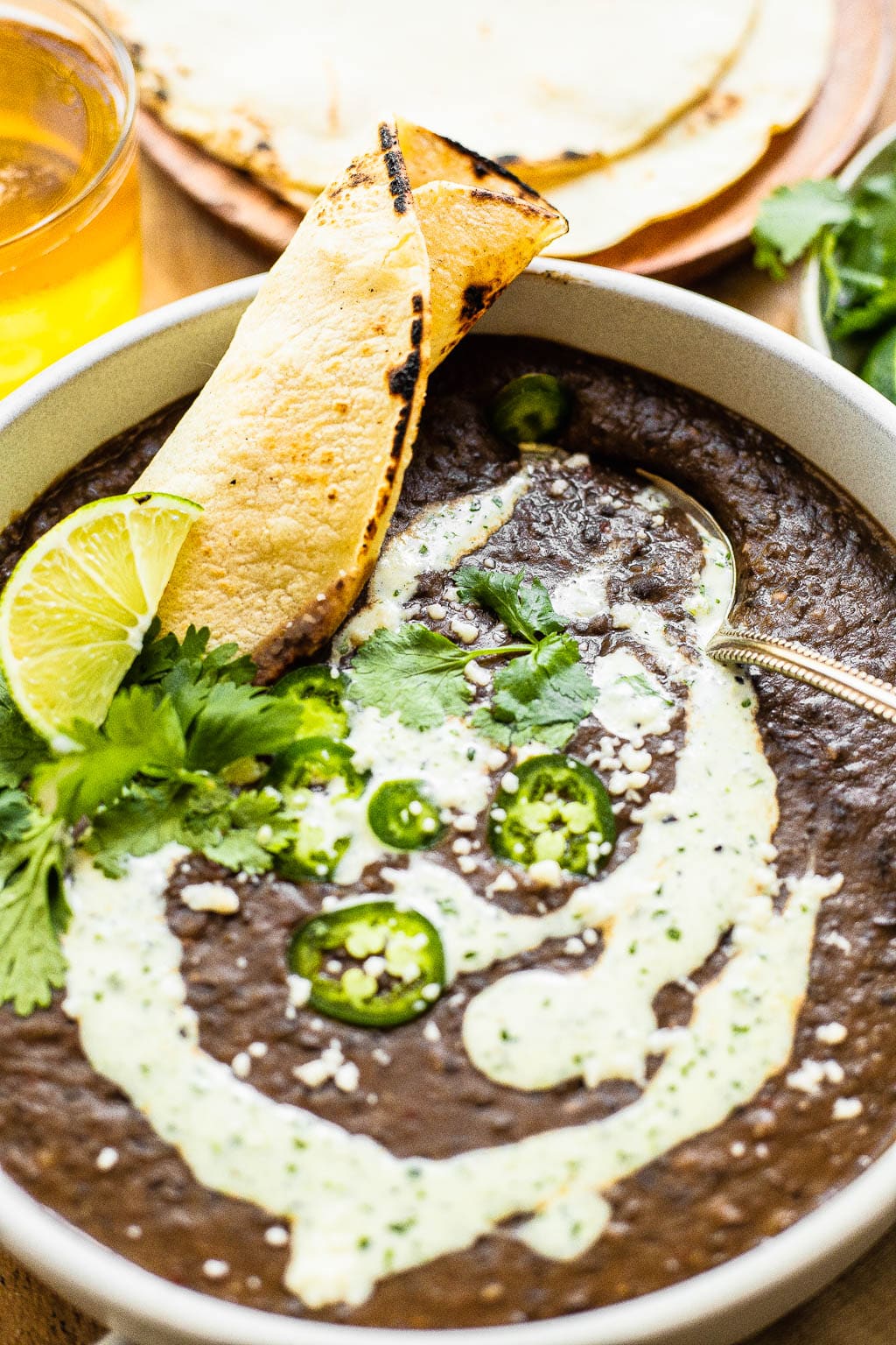 Spicy Black Bean Soup