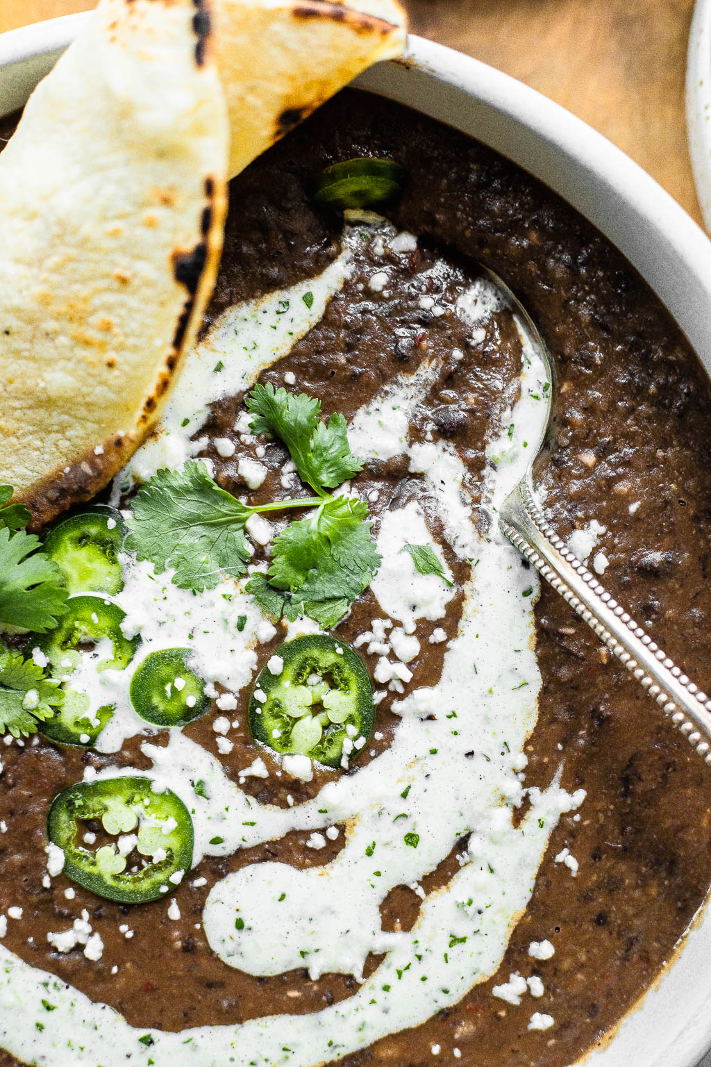 Spicy Black Bean Soup