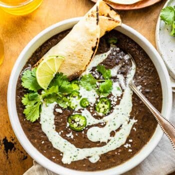 Spicy Black Bean Soup