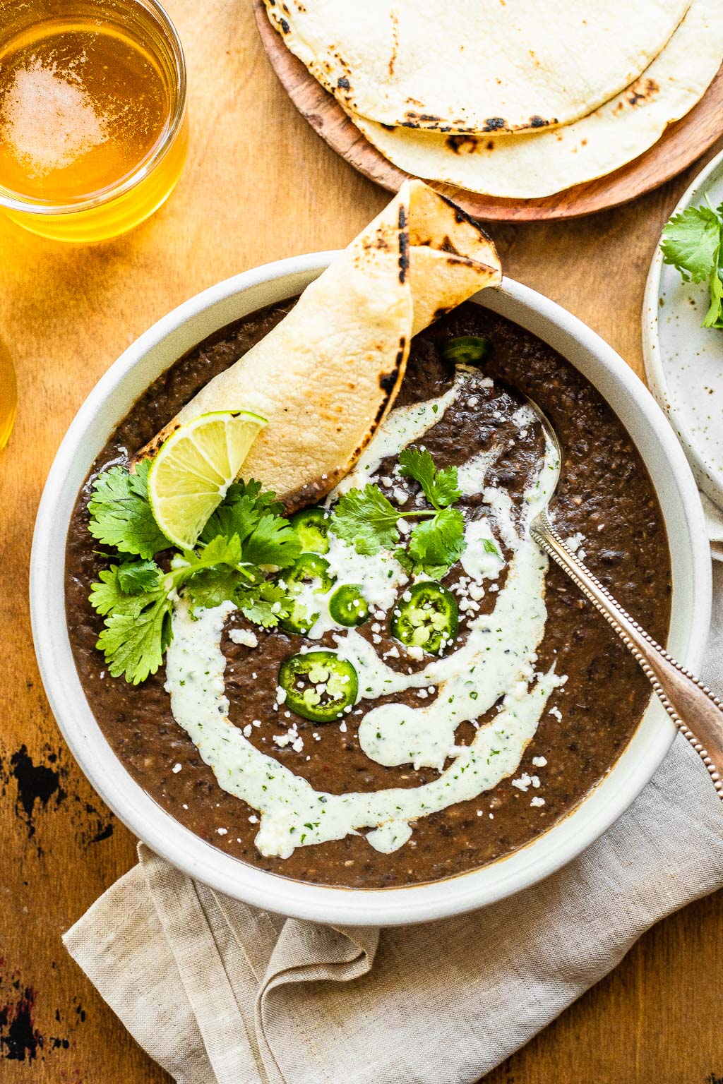 Spicy Black Bean Soup