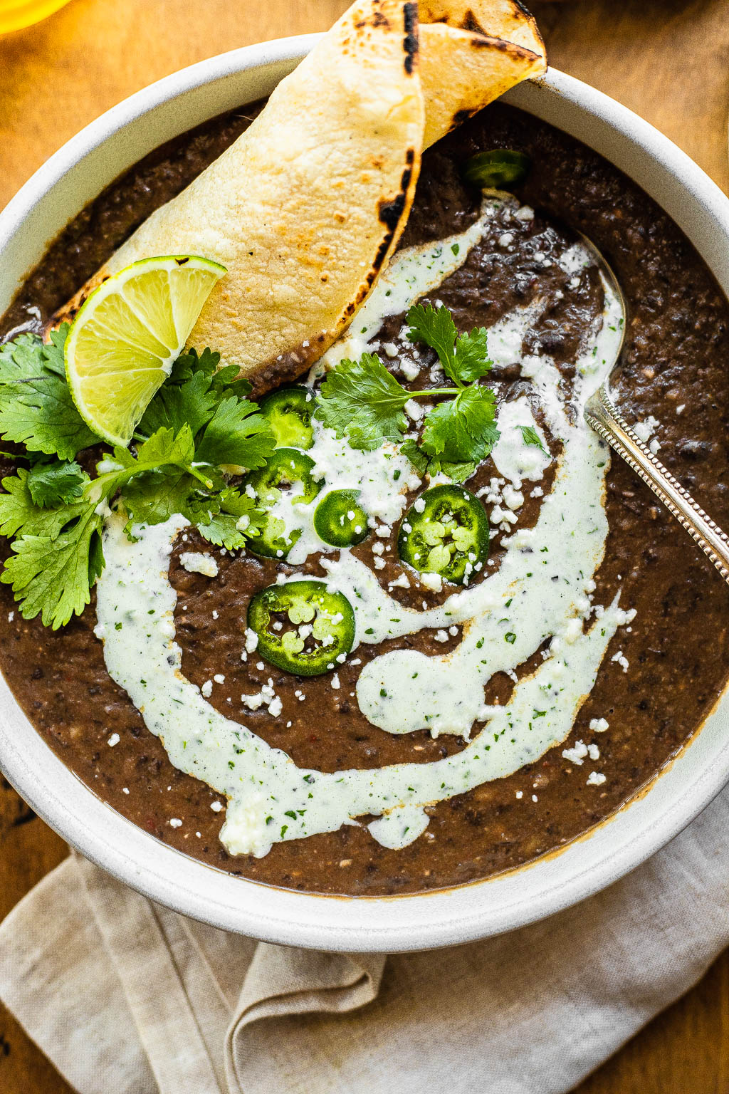 Spicy Black Bean Soup