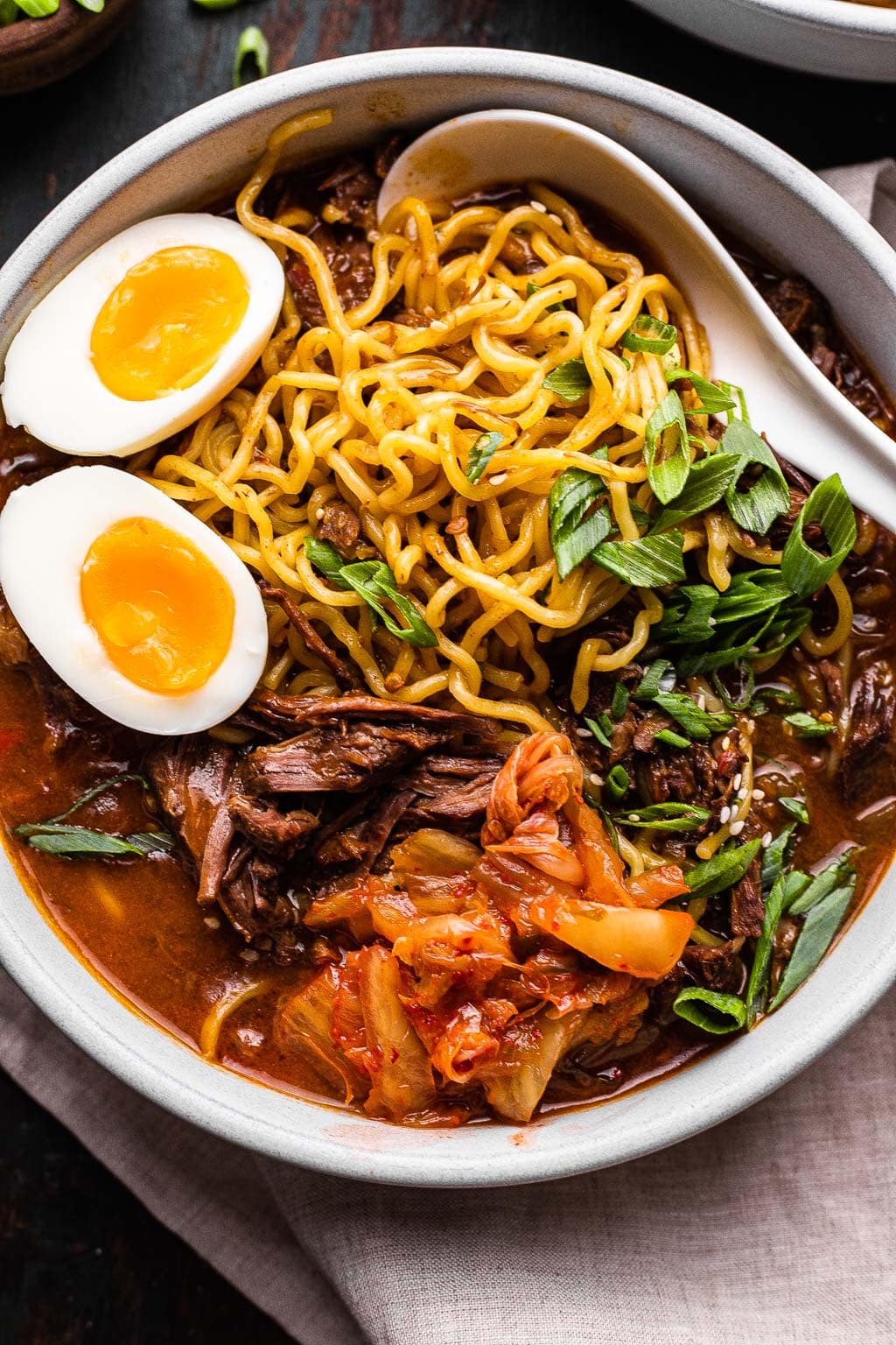 Beef Ramen Noodle Soup