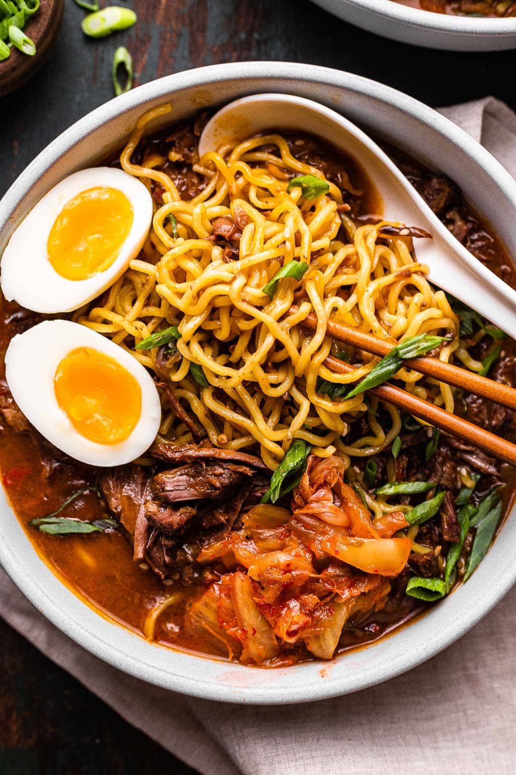 Beef Ramen Noodle Soup