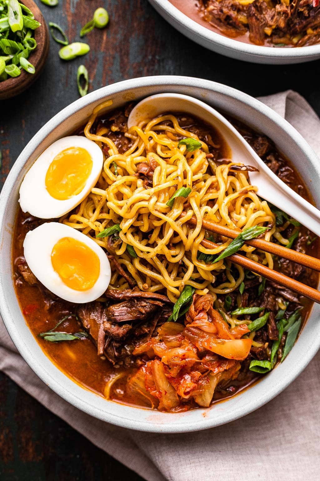 Beef Ramen Noodle Soup