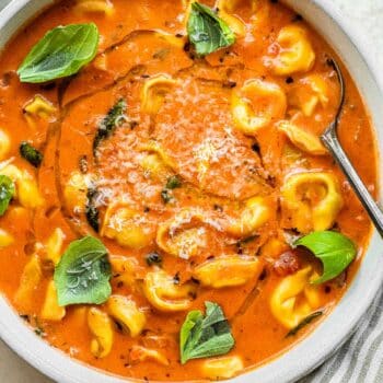 Tomato Tortellini Soup