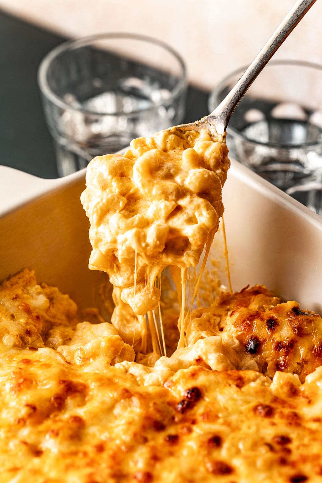 creamy baked mac and cheese