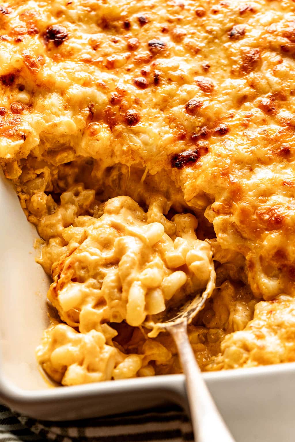 creamy baked mac and cheese
