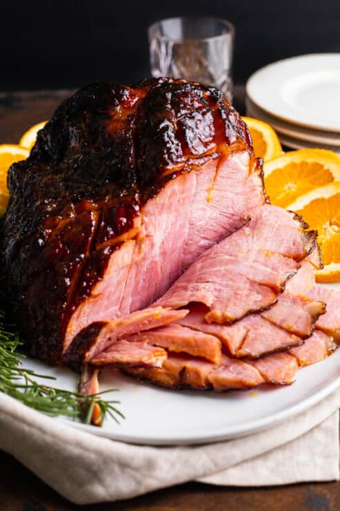 Apricot Glazed Ham
